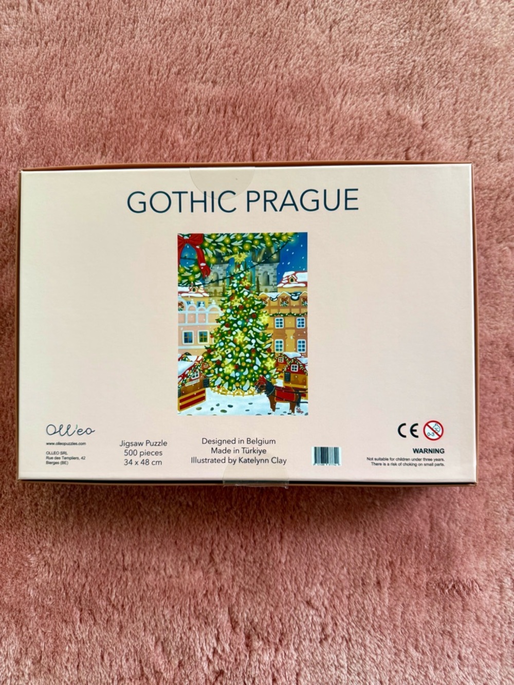 Olleo Gothic Prague 500 piece puzzle - Picture 3 of 3